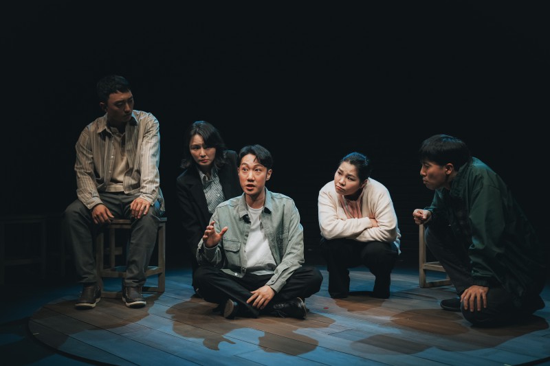 ▲ 창작집단 LAS의 연극 '함수 도미노' 공연 사진.ⓒ김부영