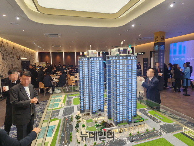 ▲ 신축아파트 견본주택 내부. ⓒ뉴데일리DB