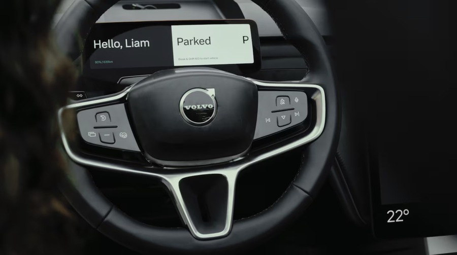 ▲ 볼보자동차의 새로운 안전 서체 '볼보 센텀'. ©Volvo