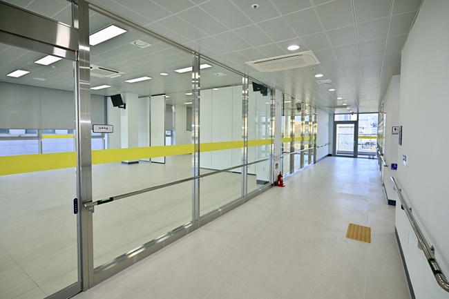 ▲ 장애인종합복지센터 내부 모습. ⓒ속초시