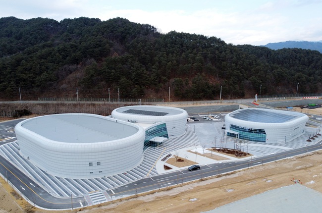 ▲ 양구종합스포츠타운 전경. ⓒ양구군