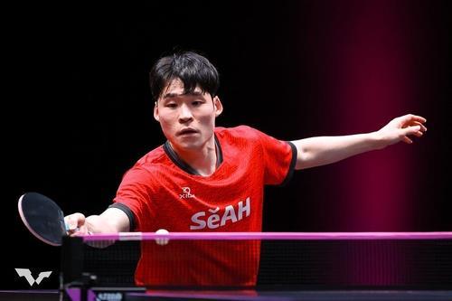 ▲ WTT 챔피언스 도하에서 준우승을 차지한 장우진이 세계 랭킹 14위에 이름을 올렸다.ⓒWTT 제공