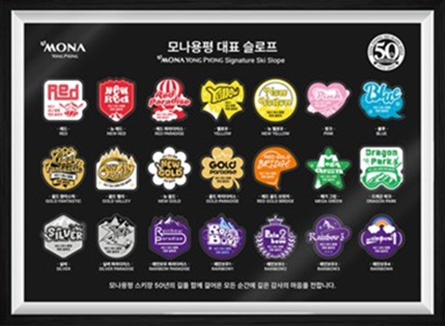 ▲ 슬로프 키링. ⓒ모나용평