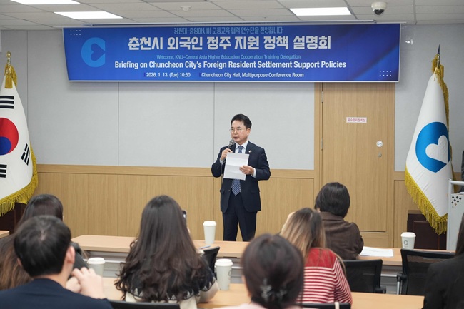 ▲ 육동한 춘천시장. ⓒ춘천시