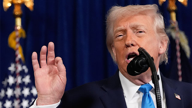 ▲ 도널드 트럼프 미국 대통령. ⓒAP 연합뉴스