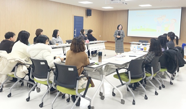 ▲ 에듀힐링센터에서 운영되는‘2026년 상반기 무심(無心) 집단상담’모습. ⓒ대전시교육청