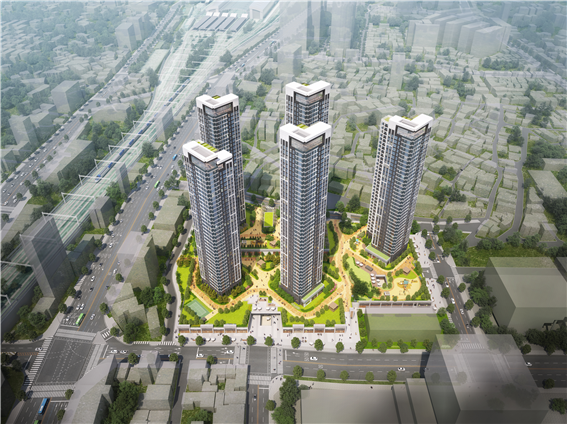 ▲ 서울 용산구 갈월동 52-6일원 조감도. ⓒ대신자산신탁