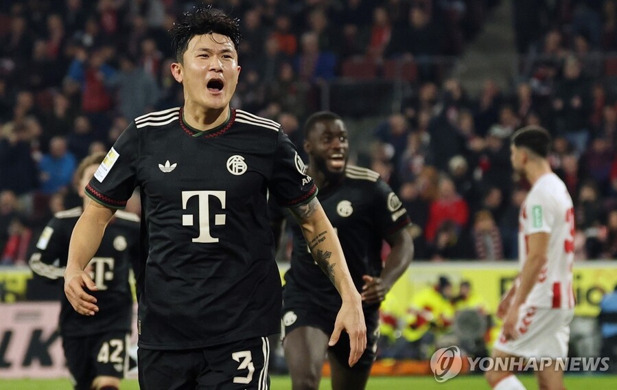 ▲ 김민재가 역전 결승골을 터뜨린 바이에른 뮌헨이 쾰른에 3-1 역전승을 거뒀다.ⓒ연합뉴스 제공