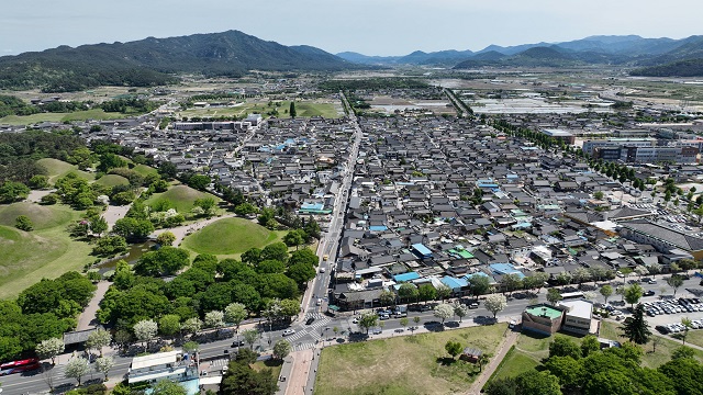 ▲ 경주 대릉원 전경.ⓒ경주시
