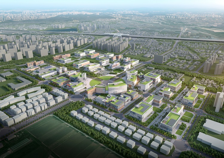 ▲ 오송 K-바이오스퀘어 조감도.