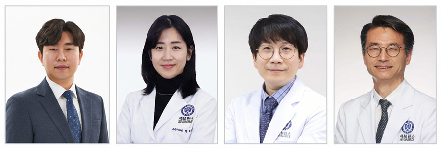 ▲ 계명대 손낙훈 교수 연구팀과 용인세브란스병원 소화기내과 연구팀이 공동 수행한 연구가 미국소화기학회지(2025년 12월호) 메인 표지에 선정됐다(좌부터 계명대 손낙훈 교수, 용인세브란스병원 소화기내과 현혜경, 허철웅 교수, 세브란스병원 김태일 교수).ⓒ계명대