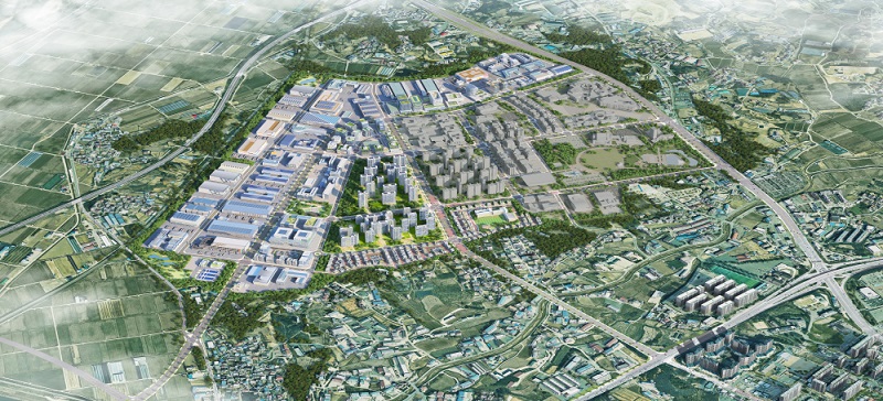 ▲ 청주 클래식 스마트밸리 조감도.