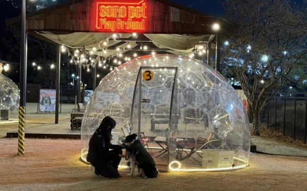 ▲ '윈터 돔 빌리지' 이미지ⓒ소노펫클럽앤리조트