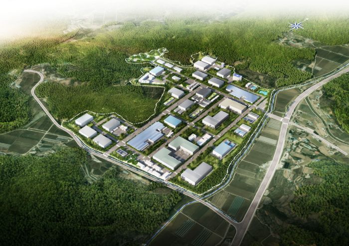 ▲ 청양일반산단 조감도.ⓒ청양군