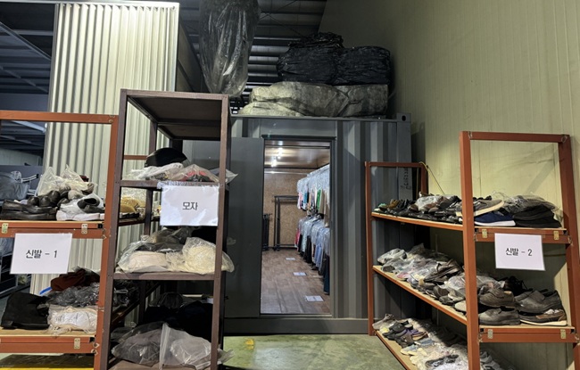 ▲ 강원도립극단 창고 모습. ⓒ강원문화재단