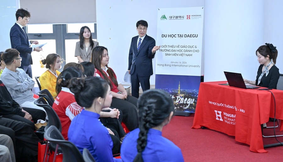 ▲ 김정기 대구광역시장 권한대행 행정부시장은 이 자리에서 “대구는 글로벌 교육도시로서 지역 대학들과 연계해 유학생들을 위한 다양하고 실질적인 지원 서비스를 제공하고 있다”고 말했다.ⓒ대구시