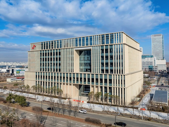 ▲ SK바이오사이언스 송도 글로벌 R&PD 센터 전경. ⓒSK바이오사이언스