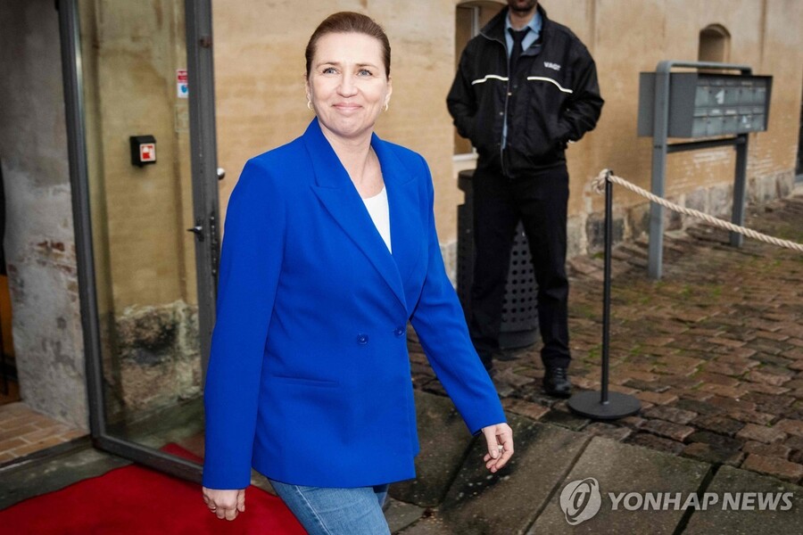 ▲ 프레데릭센 덴마크 총리. ⓒAFP 연합뉴스