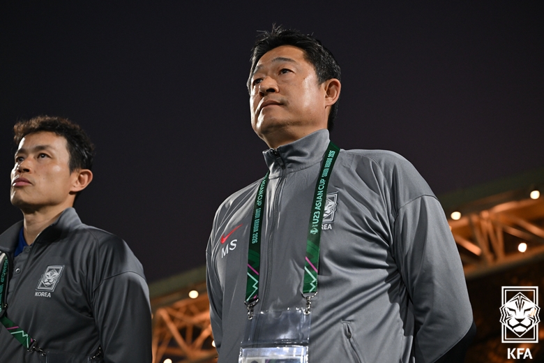 ▲ 이민성 감독이 이끄는 U-23 대표팀이 U-23 아시안컵 4강에서 일본과 격돌한다.ⓒ대한축구협회 제공