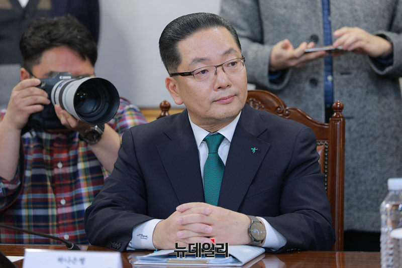 ▲ 이호성 하나은행장. ⓒ뉴데일리DB.