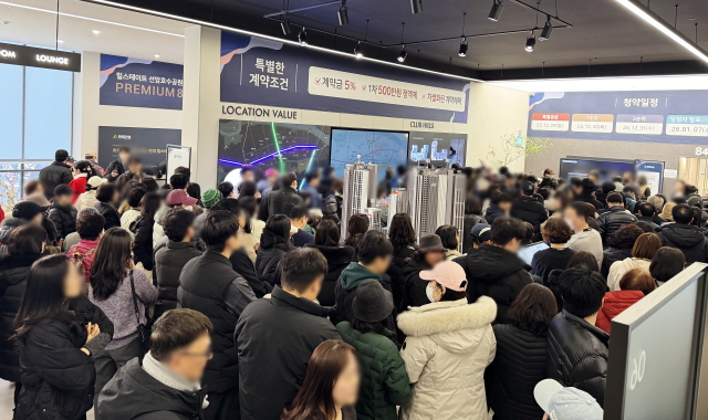 ▲ 힐스테이트 선암호수공원 견본주택 내부. ⓒ현대건설