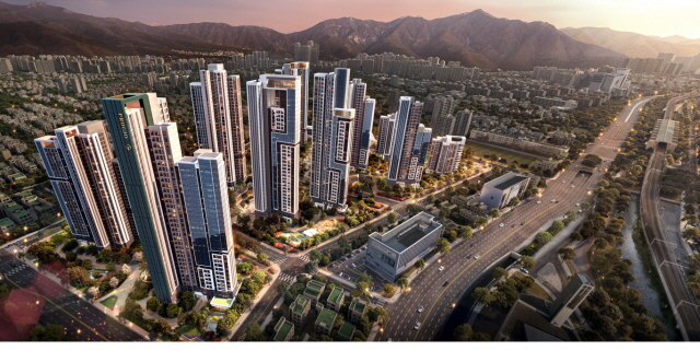 ▲ 사직4구역 재개발 조감도. ⓒ대우건설