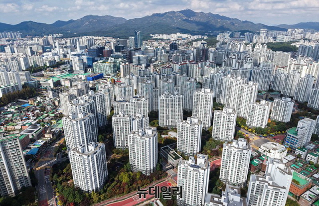 ▲ 수도권 일대 아파트 전경. ⓒ뉴데일리 DB