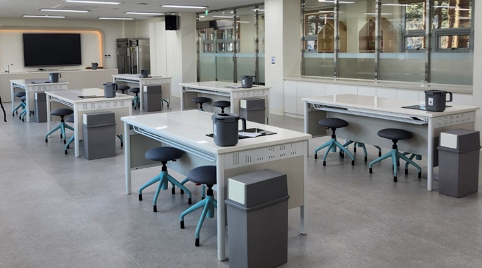 ▲ 조리 체험실 모습.ⓒ충남교육청