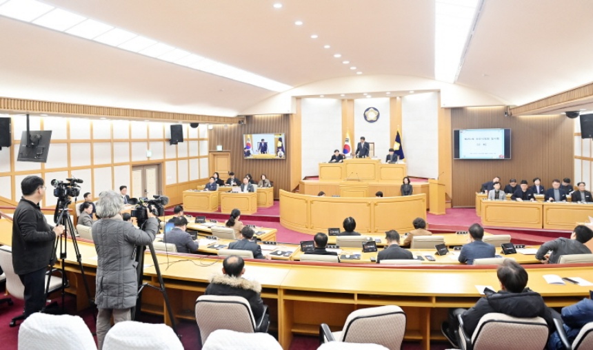 파주시의회 제261회 임시회 개회 