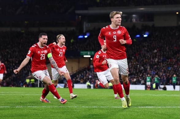 ▲ FIFA가 유럽 PO에서 주목할 선수 12명을 선정했고, 그 중 덴마크의 호일룬도 이름을 올렸다.ⓒFIFA 제공