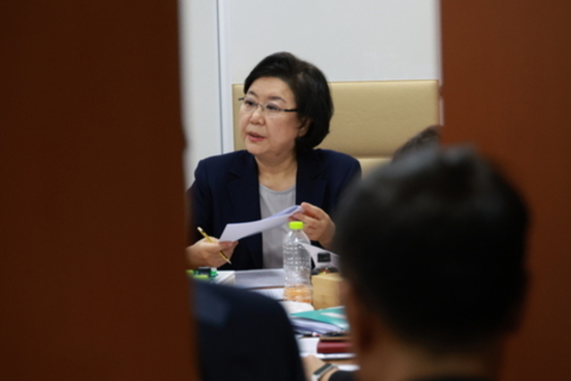 ▲ 이혜훈 기획예산처 장관 후보자가 19일 서울 여의도 국회에서 대기하고 있다. ⓒ뉴시스