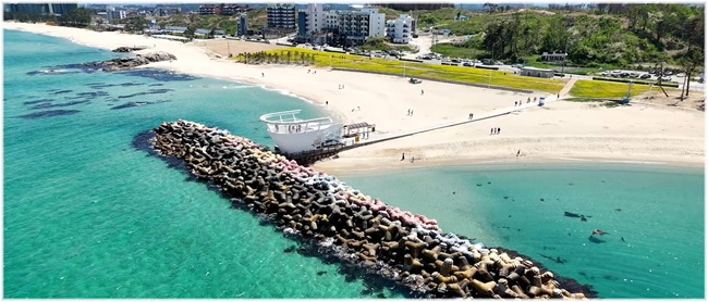 ▲ 경포 2·3지구 해안변 녹지축 공원화 사업. ⓒ강릉시