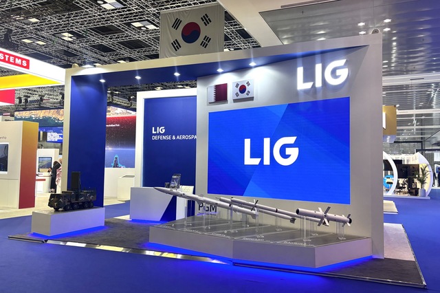 ▲ LIG넥스원이 카타르에서 열리는 국제 방산전시회 'DIMDEX 2026'에 참가하며 중동 방산시장 확대에 나선다. ⓒLIG넥스원