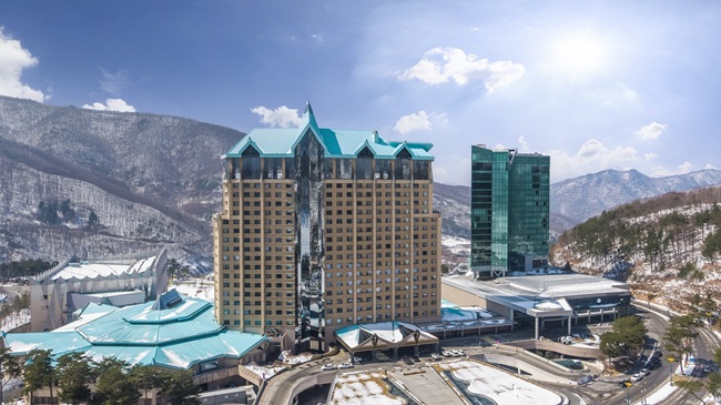 ▲ 강원랜드 메인호텔 전경. ⓒ강원랜드