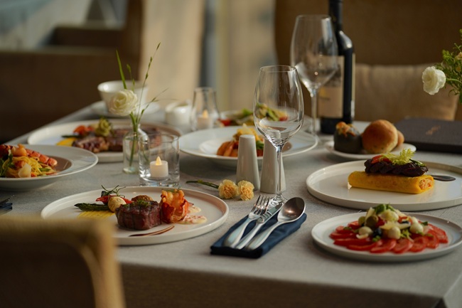 ▲ 하이원리조트의 라 비스타 점심 메뉴. ⓒ강원랜드