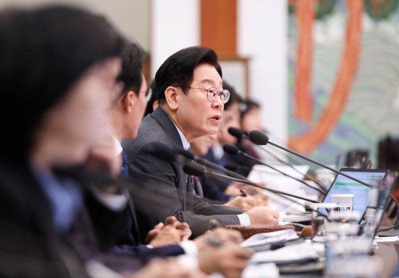 ▲ 이재명 대통령이 20일 청와대에서 열린 국무회의에서 발언하고 있다. ⓒ뉴시스