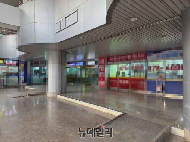 ▲ 관악드림타운 상가 공인중개사무소 구역. ⓒ홍원표 기자