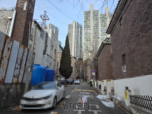 ▲ 관악드림타운 인근 4-1-3주택재개발 지역. ⓒ홍원표 기자