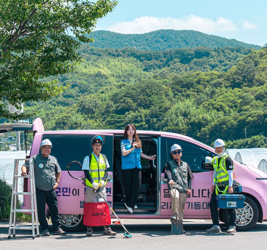 하동군 '별천지빨리처리기동대', 주민 생활 속에 안착