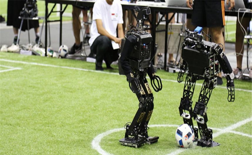 ▲ 인천시는 '2026 세계로보컵대회'(RoboCup 2026)를 오는 7월 인천 송도에서 개최한다고 밝혔다. 세계로보컵대회 로봇축구 ⓒ 인천시 제공