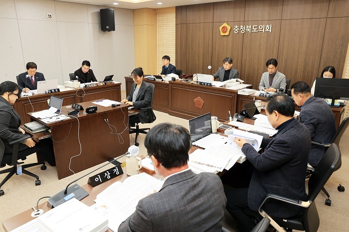 ▲ 충북도의회 정책복지위원회 제431회 임시회.