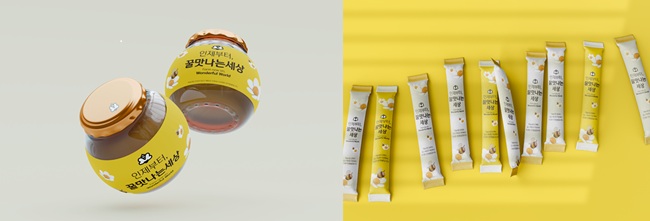▲ 인제군이 청정 자연에서 생산되는 인제 벌꿀을 하나의 이름으로 묶은 자체 벌꿀 브랜드 '인제부터, 꿀맛 나는 세상'을 출시했다. ⓒ인제군