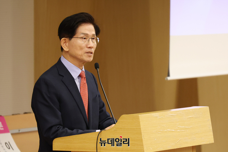 ▲ 김문수 전 고용노동부 장관. ⓒ이종현 기자