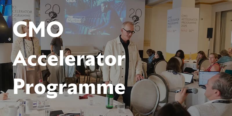 ▲ CMO 액셀러레이터 프로그램. ⓒ칸라이언즈서울