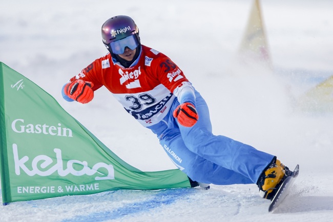 ▲ 알파인 스노보드 김상겸 선수 ⓒ강원랜드