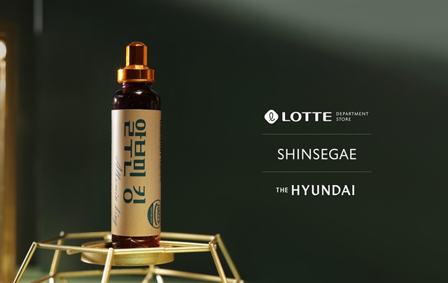 ▲ 프리미엄 고함량 알부민 제품인 '알부민 킹'이 전국 주요 백화점에 입점한다. ⓒ대원제약