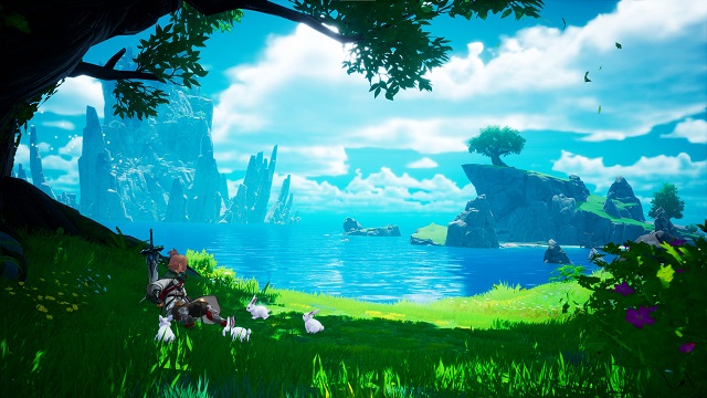 ▲ 익숙한 카툰렌더링의 오픈월드.