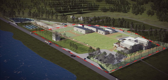 ▲ 토속어종 산업화센터 조감도. ⓒ인제군