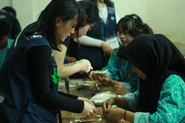 국립공주대 해외봉사단, 인도네시아서 'K-교육' 전파