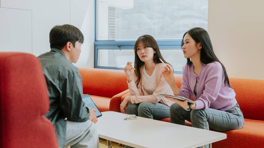 ▲ 토론하는 학생들.ⓒ단국대